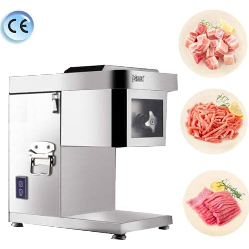 Popular Electric Chicken shredding and slicing machine Meat cutter machine Fresh Pork And Beef Slicer Meat Slicer