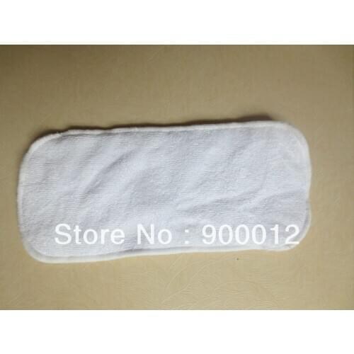 Free Shipping Newborn Baby Microfiber Inserts Reusable Cloth Diapers Inserts for 3 layers of microfiber 250 pcs 30*13cm