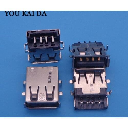 20 pcs,For Samsung R423 R428 R430 R540 R580 R780 Notebook Laptop USB Jack 2.0 USB Connector 16mm