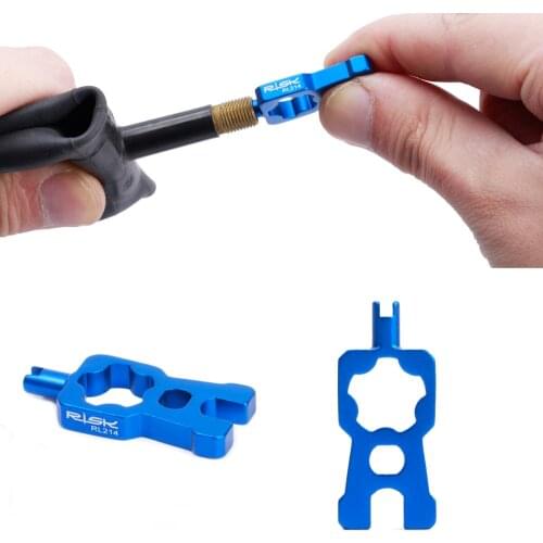 4 IN 1 Portable Repair Bicycle Valve Tools Valves Core Wrench MTB Road Bike Disassembly Installation Tool Removal Parts Blue