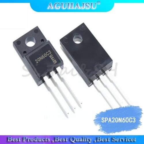 5PCS SPA20N60C3 TO-220F 20N60C3 TO220F SPA20N60 TO-220 N-channel MOS transistor 20A 600V new original