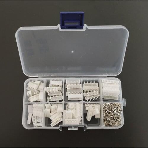 50 sets Right angle 6p 7p 8p 9p 10 pin 2.0mm Pitch Terminal / Housing / Pin Header Connector Wire Connectors Adaptor PH Kits