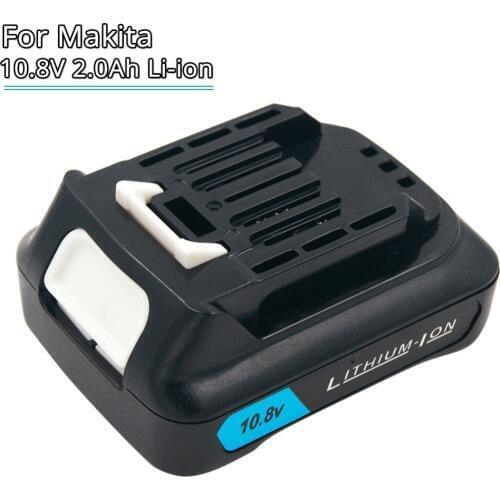 Power Tools Rechargeable Battery 10.8V 12V Max 2000mAh Lithium for Makita BL1040 BL1040B BL1015 BL1020B BL1041 BL1016 BL1021-2A