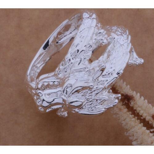 AR335 Fashion Jewelry Silver Color Gifts Popular Rings For Women Bibcock /aopajfwa Bfhajwoa