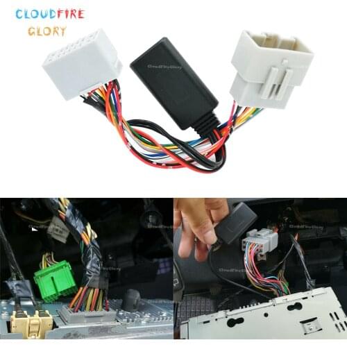 CloudFireGlory Car AUX IN Bluetooth Adapter Receiver Adapter For Volvo C30 C70 S40 S60 S70 V40 V50 V70 XC70
