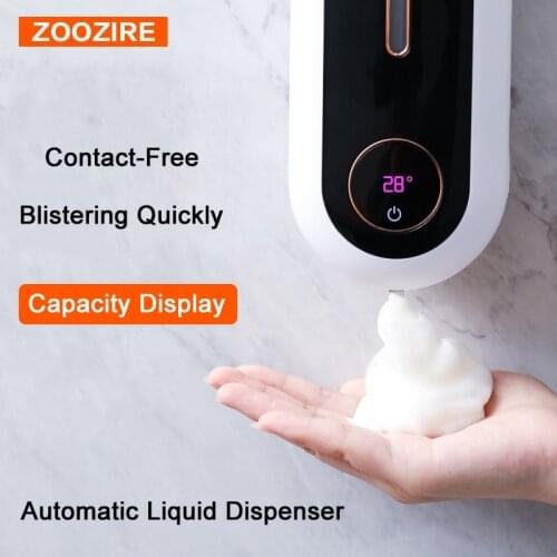 450ml Touchless Automatic Soap Dispenser USB Charging Smart Foam Machine Infrared Sensor Self Adhesive Foam Hand Sanitizer