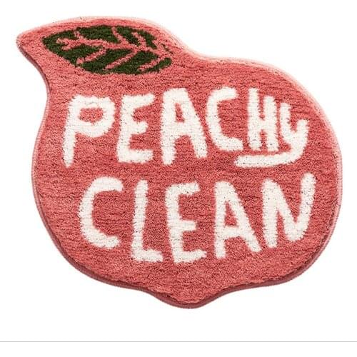 Cartoon Cat Design Entrance Doormat Bathroom Water Absorption Bath Mat Non- Slip Animals Print Carpet for Bedroom Kitchen