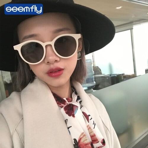 Seemfly Fashion Children Sunglasses Round Sun Glasses Kids Outdoor Ultraviolet-proof Eyeglasses Colorful Eyewear For Girls&Boys