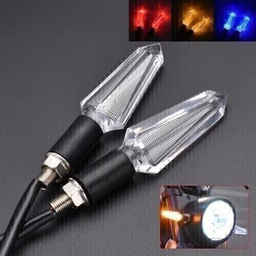 Motorcycle Transparent Turn Signal Light Indicator Lamp Flashing Light For Honda XADV 750 VFR 1200 VFR750 VFR800 VFR750 VFR 1200