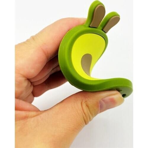 Cartoon Avocado Silicone Beads Teether BPA-free Newborn Infant Teething Soother GXMB
