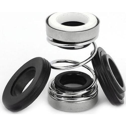 13mm Inner Dia Rubber Coiled Spring Bellow Pump Mechanical Seal Set