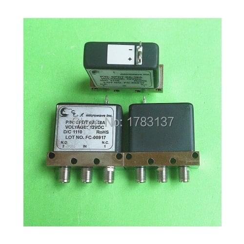 SPDT-0A-18A 12V DC-18GHz SMA RF coaxial switch Power reset control type