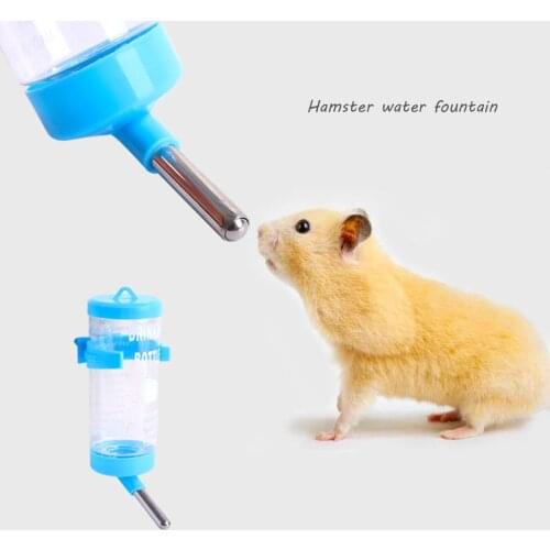 Hamster Drinker Ball Leakproof Bunny My Neighbor Totoro Hamster Appliances Automatic Water Feeding Supplies For Small Pets