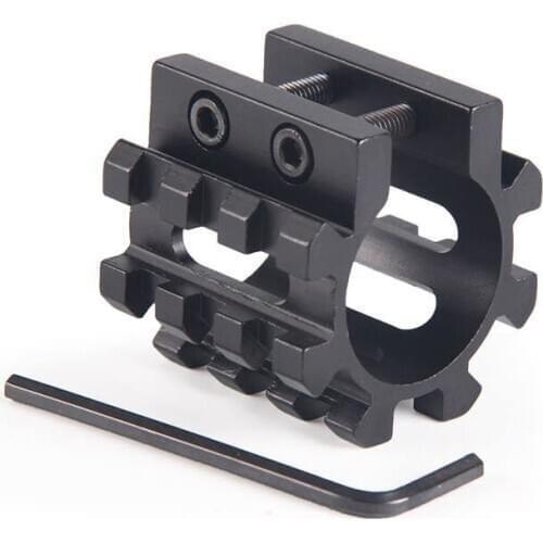 Tactical RM870 Rail 500 12GA 1" Shotgun Mag Tube Tri Rail Picatinny Mounts 5 Position Shotgun Barrel Mount Tube Rail Gel Blaster