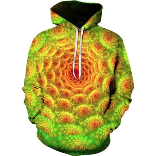 2021 High Quality Cool Color vertigo deep hole Hoodies Men Women 3d Print Hoodie Graphic funny clothes autumn winter sweatshirt