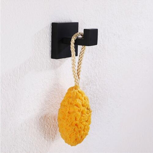 1Pc Fashion Stainless Steel Screw Installation Robe Hook Kitchen Bathroom Clothes Towel Hanger Home Pendant