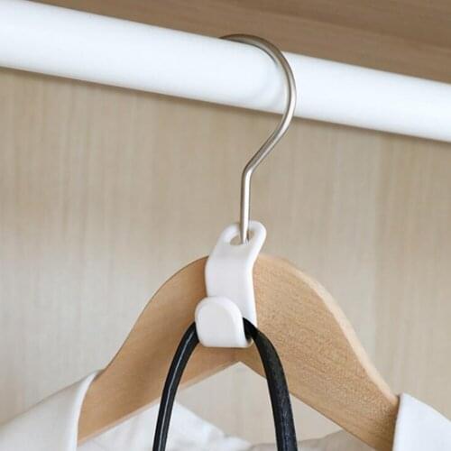 6/12/24 pcs Connect Hooks for Hanger Wardrobe Closet Connect Hooks Rails Storage Organzier Hook Clothes Organzier Linking Hooks