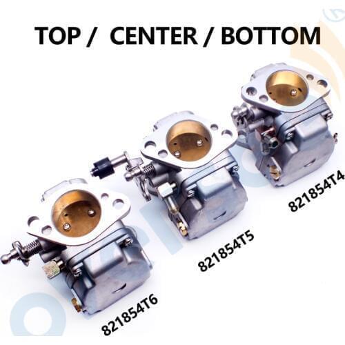 821854T4 821854T5 821854T6 Carburetor FIT For MERCURY MARINE OUTBOARD 3 IN Pack 1999-2006 55 HP 60 HP 2 stroke