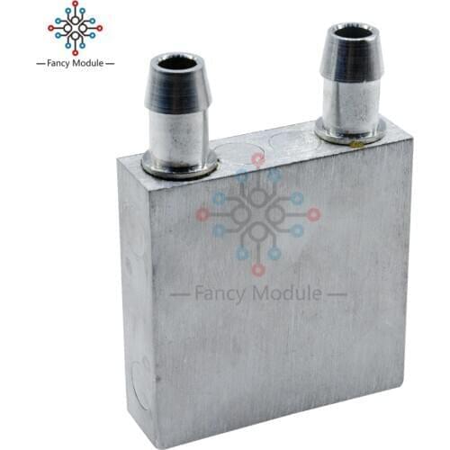 Aluminum Water Cooler Cooling Heatsink For CPU LED TEC1-12706 40x40x12mm