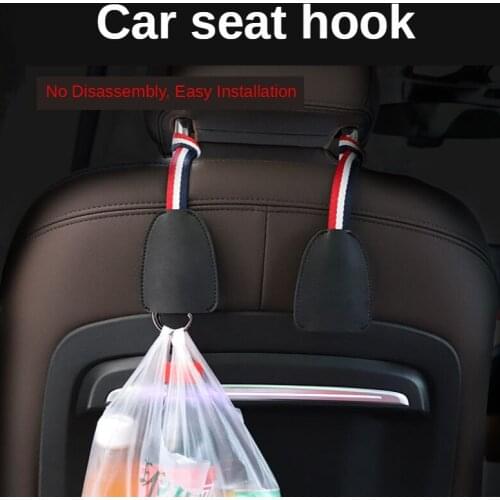 Car hook, multi-function seat back storage hook, car umbrella hook, hidden dish hook, car rear seat hook
