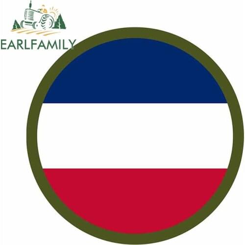 EARLFAMILY 13cm x 12.8cm For United States Army Forces Command Funny Car Stickers Vinyl Car Wrap Decal Motorcycle Scratch-Proof