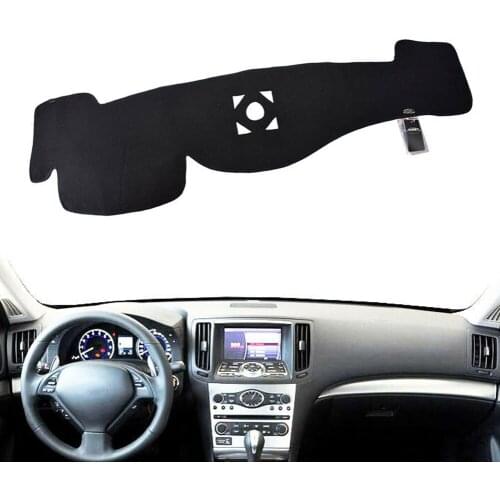 Car Dash Mat Dashboard Cover Dashmat For Infiniti G25 G35 G37 2008 2009 2010 2011 2012 2013 2014 2015 LHD