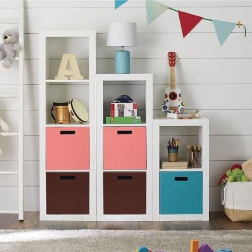 Cube toy storage Box Folding Storage Bins Wardrobe drawer organizer clothes storage basket kids toys organizer for Sundries