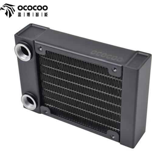 OCOCOO AS80 Pure Aluminum Water Cooler Computer Water Cooling Radiator Computer Beauty Equipment Heat Exchanger