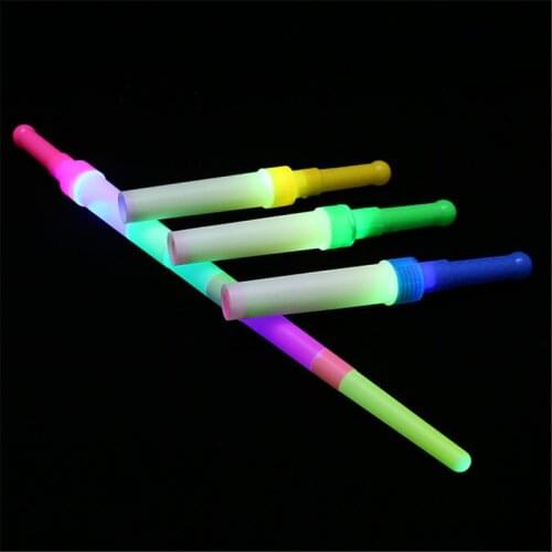 Scalable Rainbow Lightsaber Toys for Children Saber Luminous LaserSword Light-up Led Flashing Lightstick
