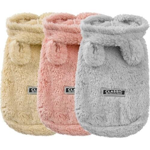 Cute Dog Hoodie Winter Pet French Pug Dogs Cotton Clothes Clothing Ropa Dog Jacket For Clothing Coat Bulldog Pets For Perro Dogs