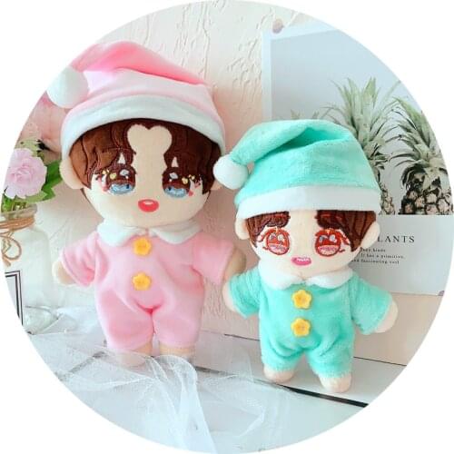 [MYKPOP]KPOP Dolls Clothes & Accessories: Sleeping Wear- Pajama & Cap for 20cm doll (without doll) Fans Collection SC20071604