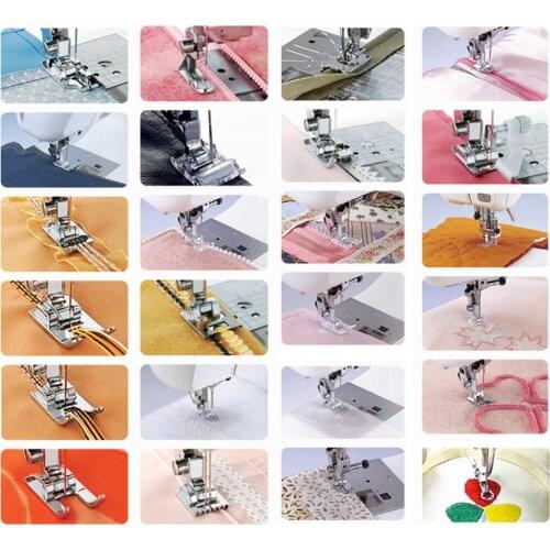 32/42/62 Pcs Sewing Machine Sewing Presser foot Presser Feet Set for Brother Singer Janome etc