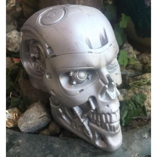 Crafts decoration Authentic bulk terminator century 1:2 skull model skull and skull Arnold Schwarzenegger scene accessories
