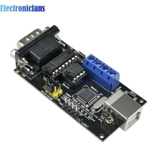 Standard USB to Serial RS232 TTL UART RS485 Converter Adapter FTDI FT232BM/BL Controller Module for Arduino Support Win7/XP/OS