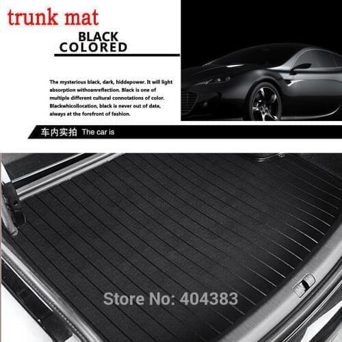 Waterproof l car trunk mat for t for Porsche Cayenne SUV 911 Cayman Macan Panamera leather 3D carstyling carpet cargo liner