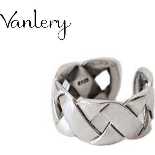 Wholesale Antique Silver Color Cross Rings For Women Statement Jewelry Finger Ring anillos mujer bijoux