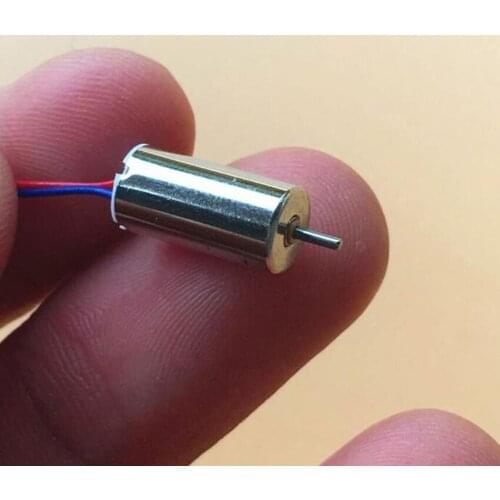 1pc 6*12mm hollow core cup motor micro DC motor high speed motor DC3.7V 63855RPM/min