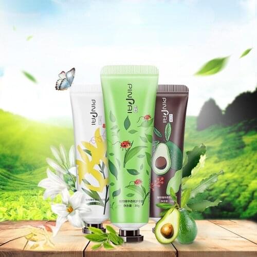 1PCS Moisturizing Plant Extract Fragrance Hand Cream Hand Massage Lotion Repair Anti-Cracking High-Grade Nourishing Hand Care