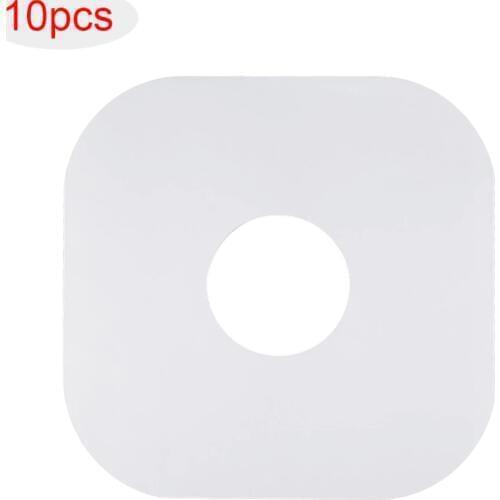 10PCS Anti-static White Kraft Paper Record Inner Bag Sleeves Protectors For 12 Inches Vinyl Record With Hole and Rounded Corner