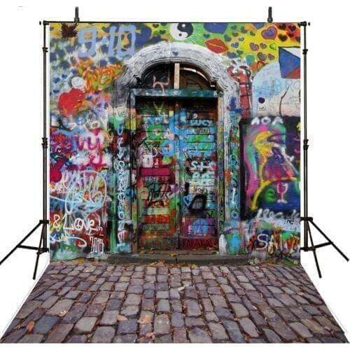 150*220cm photography backdrops vintage green natural science photography background with wood chair newborn baby photo props