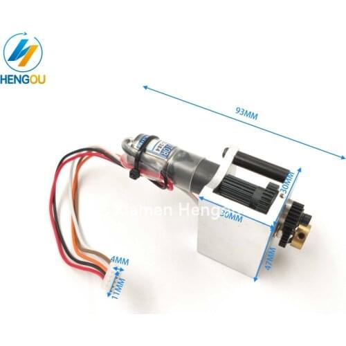2 Set 170615A DHL Free Shipping TE16KJ2-12-384 Motor for Ryobi 680 750 624 Printing Machine TE16KM-12-384 Ink Key Motor Complete