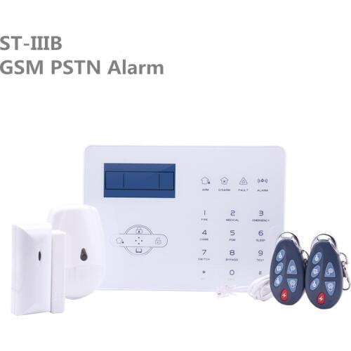 Meian ST-IIIB Wireless Gsm Alarm Home Smart Security Alarms With Touch Screen Pstn Gsm Intruder Alarm System