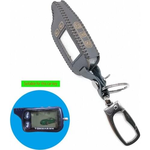Tamarack Key Case for TZ9010 Way Tomahawk Car Alarm System TZ-9010 TZ-9030 TZ9030 Key Fob TZ 9010 9030 LCD Remote Control shell