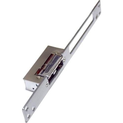 DC12V Long panel Electric Strike lock power on to unlock for Wooden metal PVC door home access control