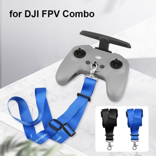 For DJI FPV Combo Drone Remote Controller Adjustable Neck Strap Lanyard Neck Sling Belt Rope for FPV COMBO Transmitter Accessory