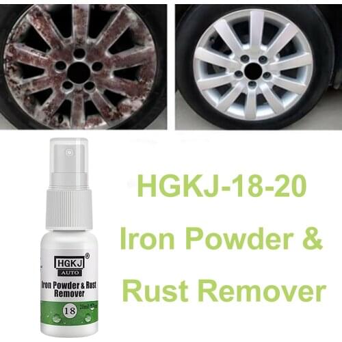 HGKJ-18 Car Paint Wheel Iron Powder Rust Remover Auto Cleaning Agent Wheel Rim Car Cleaner Coating Automotive Car Accessories