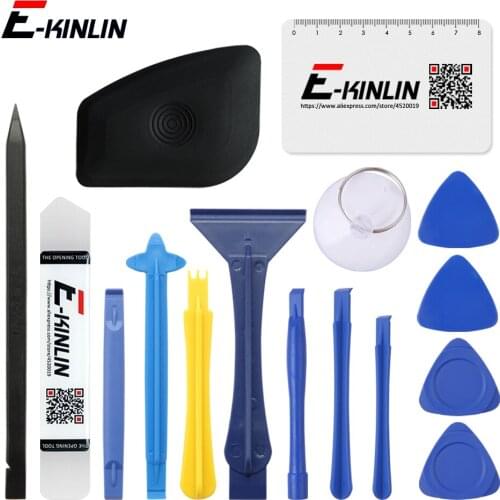 16 in 1 Opening Tools Spudger Pry Repair Kit LCD Screen Battery Sucker Crowbar Shovel Blade Suction Cup For iPhone Android Phone