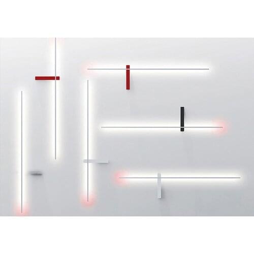 Minimalist LED Wall Lamp Nordic Living Room LED Wall Lamps for Home Surface Mounted Sofa Background Wall Sconce Lighting Fixture