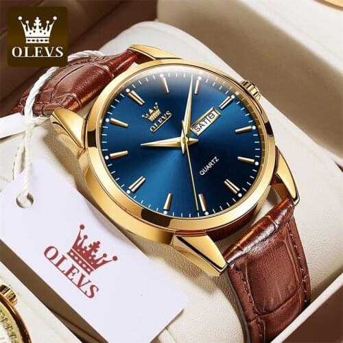 OLEVS Mens Quartz Watch