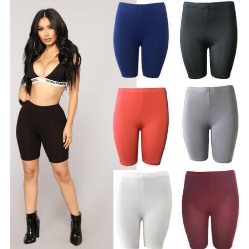 Sexy Women Skinny Yoga Girl Shorts Gym Sports Fitness Yogo Shorts Solid Elastic Slim New Fashion Hot Sale